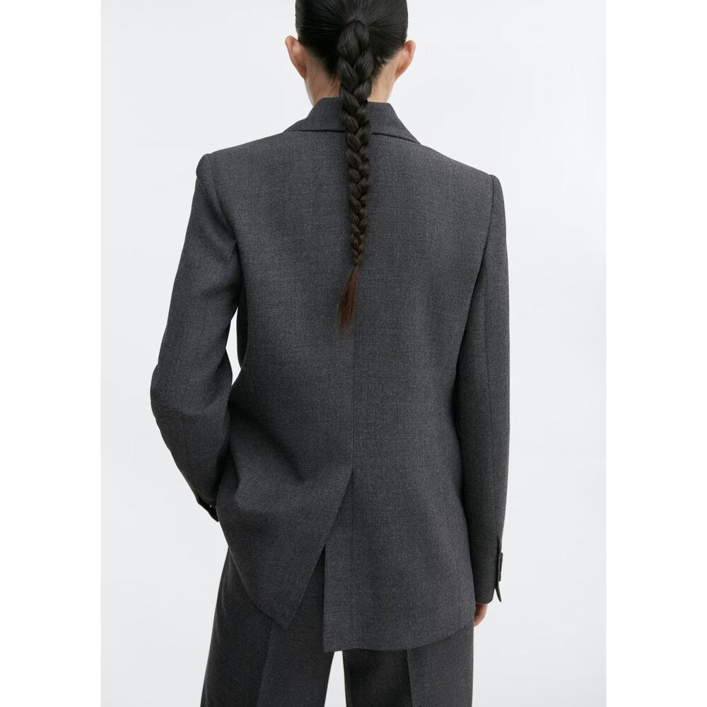Mango Structured Suit Blazer - M - image 3